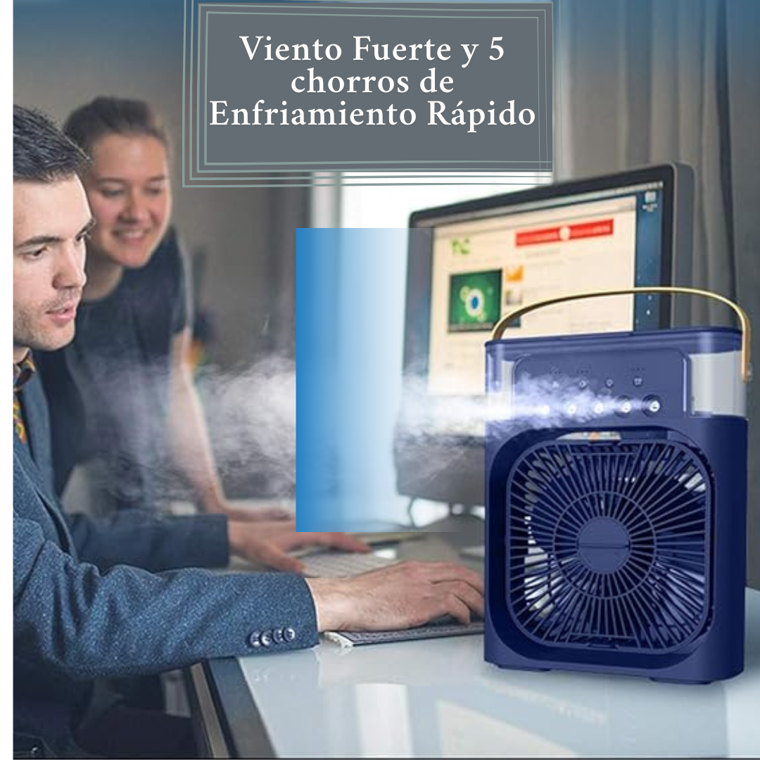 Enfriador,Humidificador,luz LED nocturna